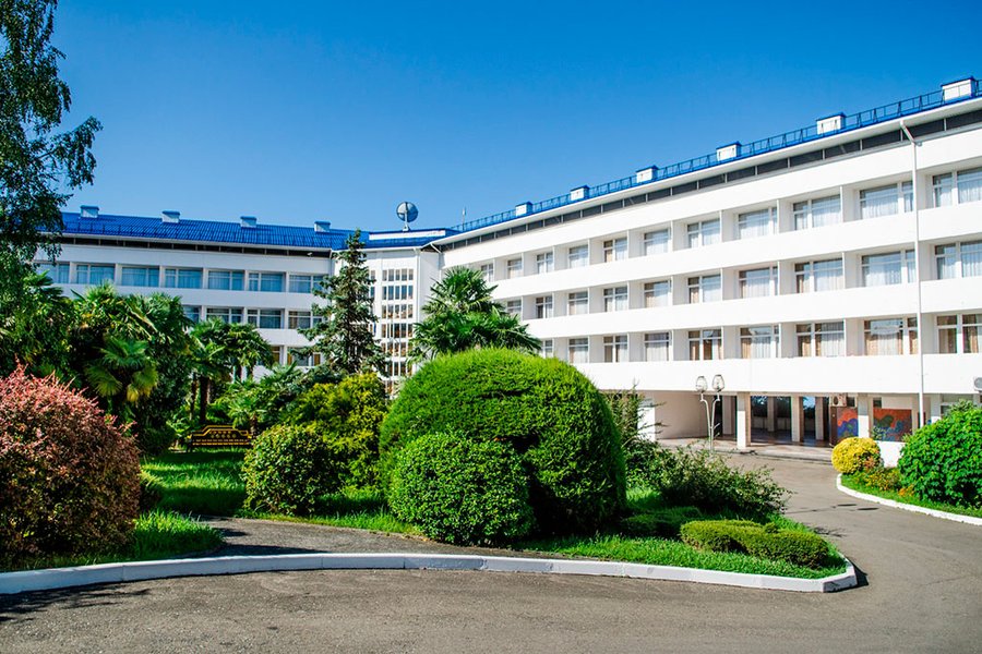 Территория пансионата «Орбита-1» в Адлере — фото 2
